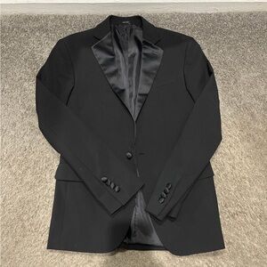 jf j.ferrar Sleek Black Men's Blazer